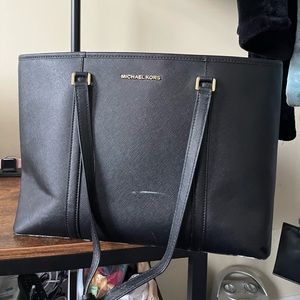 MK Black Jet tote bag